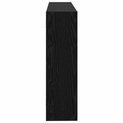 Vägg hylla Väggmonterat Svart 95 x 20 x 69,5 cm Konstruerat trä