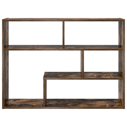 Vägg hylla Väggmonterat Rökt ek 95 x 20 x 69,5 cm