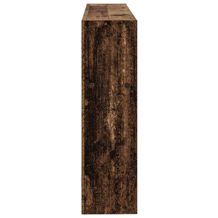 Vägg hylla Väggmonterat Brun 95 x 20 x 69,5 cm Konstruerat trä