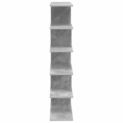 Vägg hylla Betonggrå 70 x 20 x 100 cm Konstruerat trä