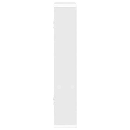 Vägg hylla Vit 60 x 11 x 60 cm Konstruerat trä