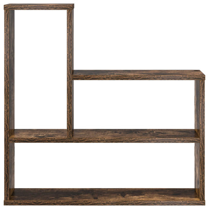 Vägg hylla Rökt ek 60 x 11 x 60 cm Konstruerat trä
