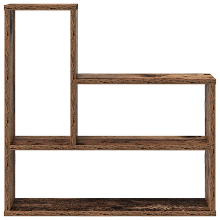Vägg hylla Gammalt trä 60 x 11 x 60 cm Konstruerat trä
