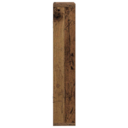 Vägg hylla Gammalt trä 60 x 11 x 60 cm Konstruerat trä