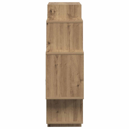 Vägg hylla Artisan-ek 90 x 25 x 90 cm Konstruerat trä