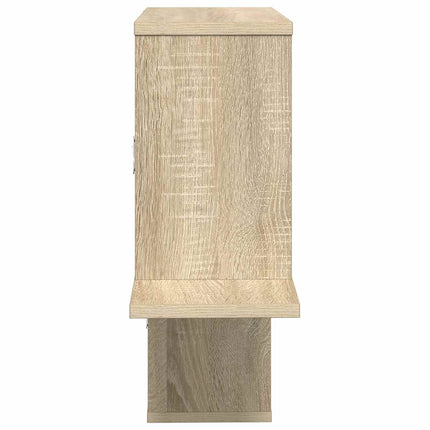 Vägg hylla Sonoma-ek 122 x 18 x 60 cm Konstruerat trä