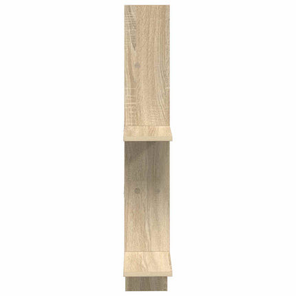 Vägg hylla Sonoma-ek 61 x 15 x 102 cm Konstruerat trä