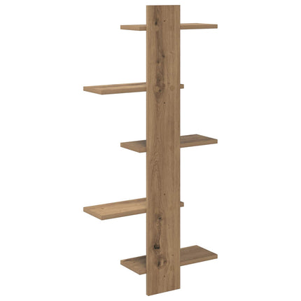 Väggflytande Hylla Artisan-ek 48,5 x 15 x 101 cm