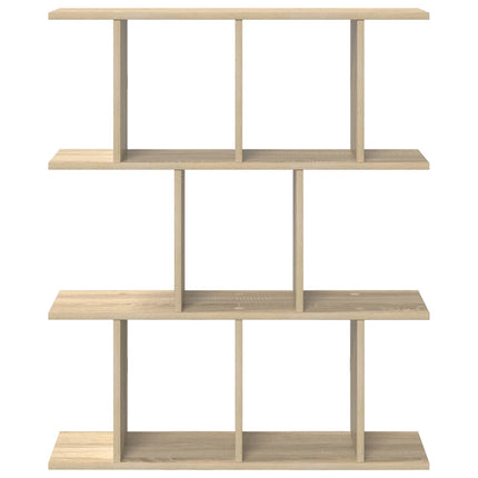 Vägg hylla Sonoma-ek 80 x 20 x 96 cm Konstruerat trä