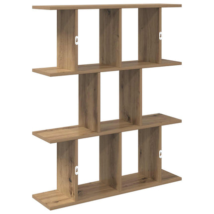 Vägg hylla Artisan-ek 80 x 20 x 96 cm Konstruerat trä