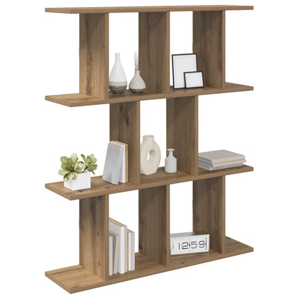 Vägg hylla Artisan-ek 80 x 20 x 96 cm Konstruerat trä