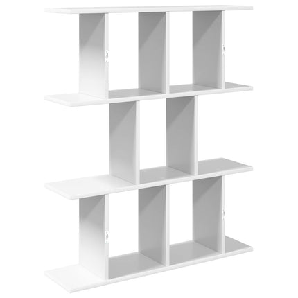 Vägg hylla Vit 102 x 20 x 96 cm Konstruerat trä