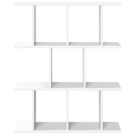 Vägg hylla Vit 102 x 20 x 96 cm Konstruerat trä
