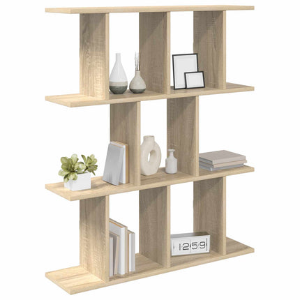 Vägg hylla Sonoma-ek 102 x 20 x 96 cm Konstruerat trä