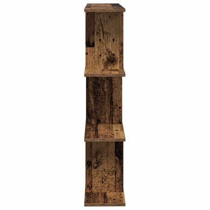 Vägg hylla Gammalt trä 102 x 20 x 96 cm Konstruerat trä