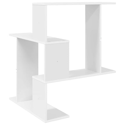 Vägg hylla Vit 67 x 67 x 87 cm Konstruerat trä