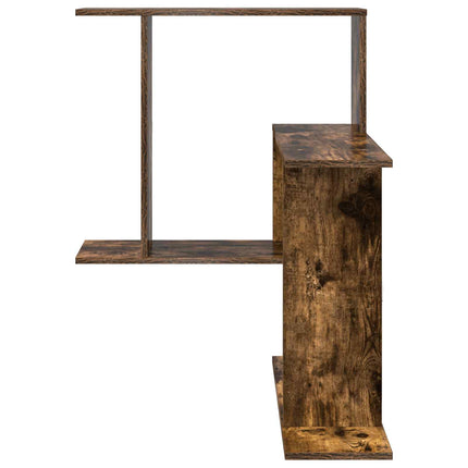 Vägg hylla Rökt ek 67 x 67 x 87 cm Konstruerat trä