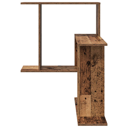 Vägg hylla Gammalt trä 67 x 67 x 87 cm Konstruerat trä
