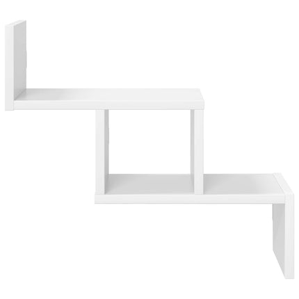Vägg hylla Vit 48 x 15 x 42 cm Konstruerat trä