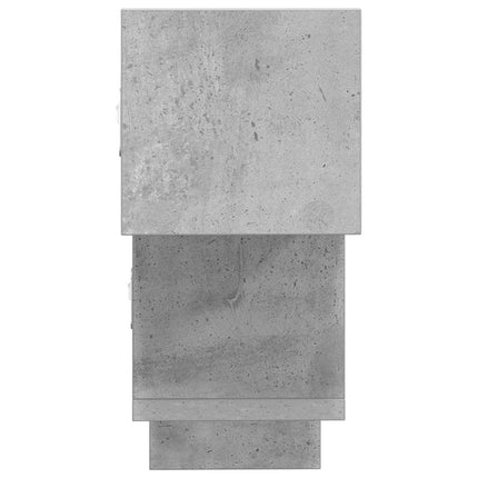 Vägg hylla Betonggrå 48 x 15 x 42 cm Konstruerat trä