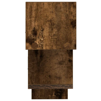 Vägg hylla Rökt ek 48 x 15 x 42 cm Konstruerat trä