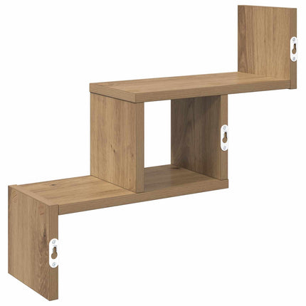 Vägg hylla Artisan-ek 48 x 15 x 42 cm Konstruerat trä