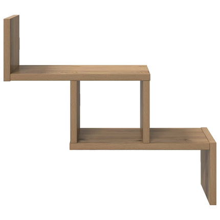 Vägg hylla Artisan-ek 48 x 15 x 42 cm Konstruerat trä