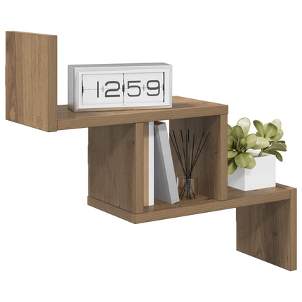Vägg hylla Artisan-ek 48 x 15 x 42 cm Konstruerat trä