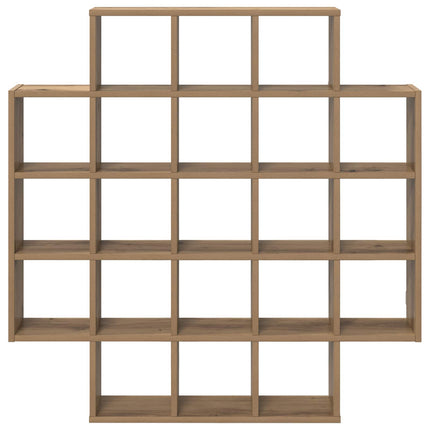 Vägg hylla Artisan-ek 100 x 13 x 100 cm Konstruerat trä