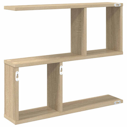 Vägg hylla Sonoma-ek 60 x 12 x 50,5 cm Konstruerat trä