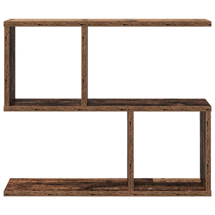 Vägg hylla Gammalt trä 60 x 12 x 50,5 cm Konstruerat trä