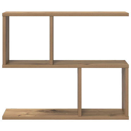 Vägg hylla Artisan-ek 60 x 12 x 50,5 cm Konstruerat trä