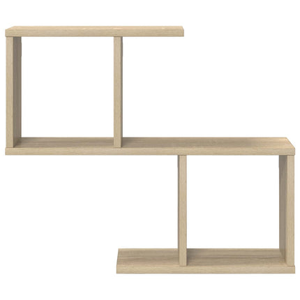 Vägg hylla Sonoma-ek 60 x 12 x 50,5 cm Konstruerat trä