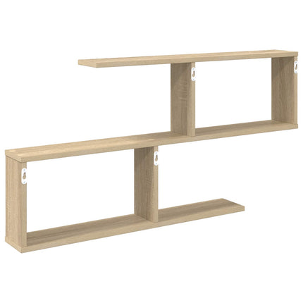 Vägg hylla Sonoma-ek 100 x 12 x 50,5 cm Konstruerat trä