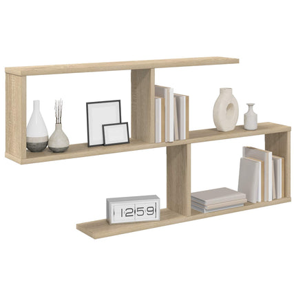 Vägg hylla Sonoma-ek 100 x 12 x 50,5 cm Konstruerat trä