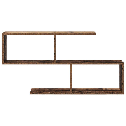 Vägg hylla Gammalt trä 100 x 12 x 50,5 cm Konstruerat trä