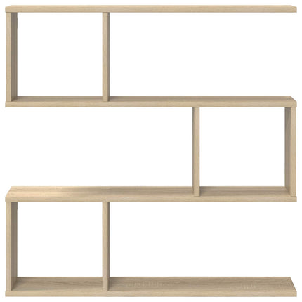 Vägg hylla Sonoma-ek 80 x 12 x 79,5 cm Konstruerat trä