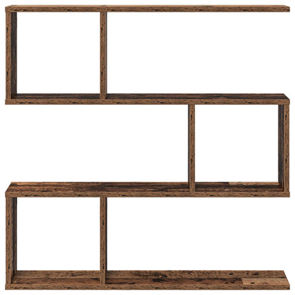 Vägg hylla Gammalt trä 80 x 12 x 79,5 cm Konstruerat trä