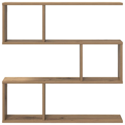 Vägg hylla Artisan-ek 80 x 12 x 79,5 cm Konstruerat trä