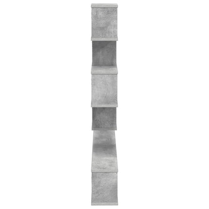 Väggmonterad TV-hylla Betonggrå 180 x 15 x 94 cm