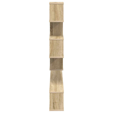 Väggmonterad TV-hylla Sonoma-ek 160 x 15 x 94 cm