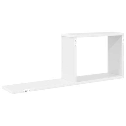 Flytande hyllor Vit 80 x 15 x 30 cm Konstruerat trä