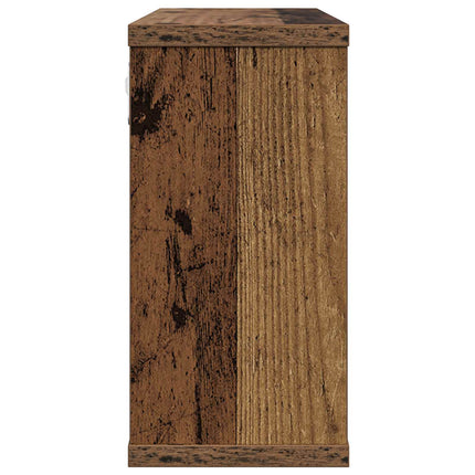 Flytande hyllor Gammalt trä 80 x 15 x 30 cm Konstruerat trä
