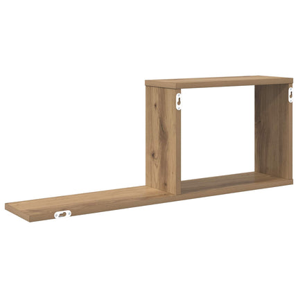 Flytande hyllor Artisan-ek 80 x 15 x 30 cm Konstruerat trä