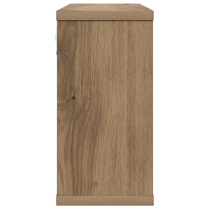 Flytande hyllor Artisan-ek 80 x 15 x 30 cm Konstruerat trä