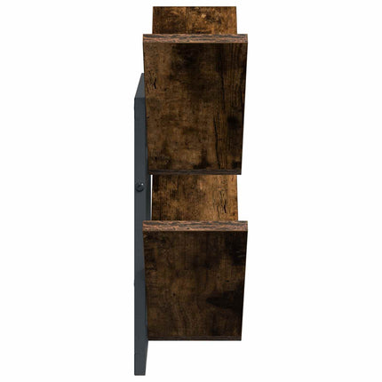 Väggflytande Hylla Rökt ek 43 x 15 x 47 cm Konstruerat trä