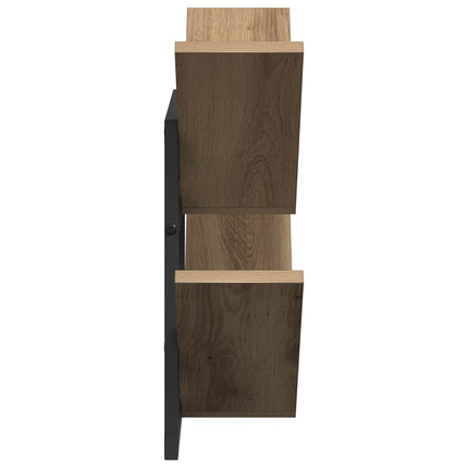 Väggflytande Hylla Artisan-ek 43 x 15 x 47 cm Konstruerat trä