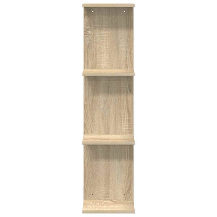 Vägg hylla Sonoma-ek 25 x 15 x 100 cm Konstruerat trä