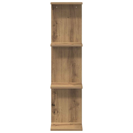 Vägg hylla Artisan-ek 25 x 15 x 100 cm Konstruerat trä