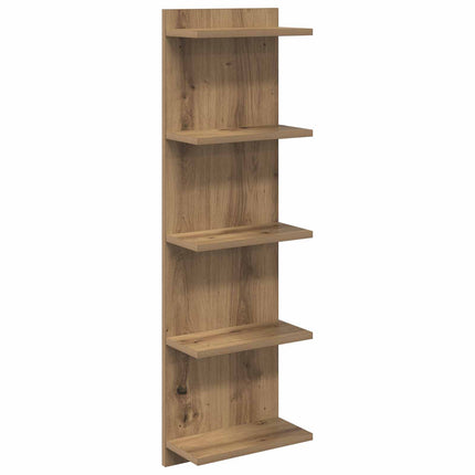 Vägg hylla Artisan-ek 30 x 15 x 100 cm Konstruerat trä